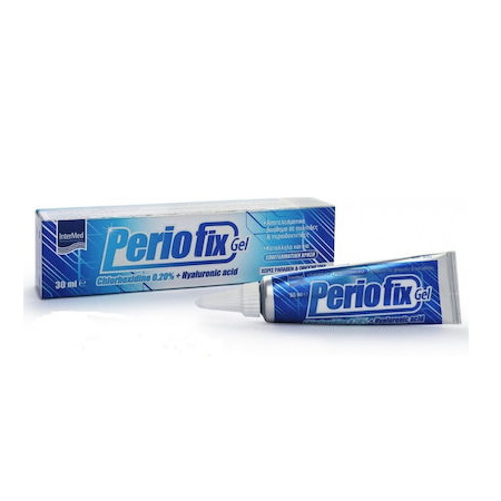 Intermed Periofix Gel 0.20% Στοματικό Διάλυμα Αποτελεσματικό για Ουλίτιδες και Περιοδοντίτιδες 30ml