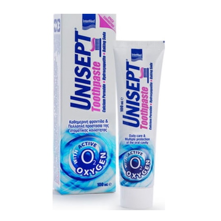Intermed Unisept Toothpaste Οδοντόκρεμα για πολλαπλή προστασία της στοματικής κοιλότητας 100ml