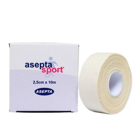 Asepta Sport Tape White 2.5 x 10cm