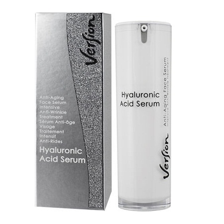 Version Derma Hyaluronic Acid Serum Εντατικό Συμπύκνωμα - Ορός για το Πρόσωπο το Λαιμό & την Περιοχή των Ματιών 30 Ml