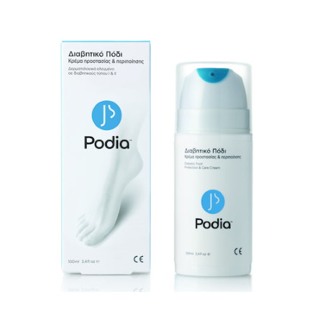 Podia Diabetics Foot Protection & Care Cream 100ml