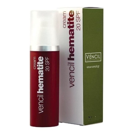 Vencil Hematite Cream SPF20 Αντιρυτιδική Κρέμα με Αντηλιακή Προστασία 30ml