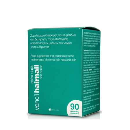 Vencil Hairnail 90caps (Αγωγή 3 Μηνών για Μαλλιά - Νύχια - Δέρμα)
