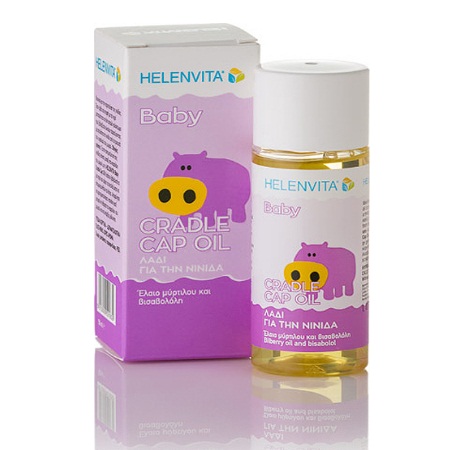 Pharmex Helenvita Baby Cradle cap Oil Λάδι για την Νινίδα 50ml