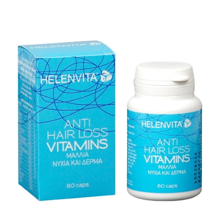 Pharmex Helenvita Anti Hair Loss Vitamins Συμπλήρωμα Διατροφής για Μαλλιά Νύχια και Δέρμα 60caps