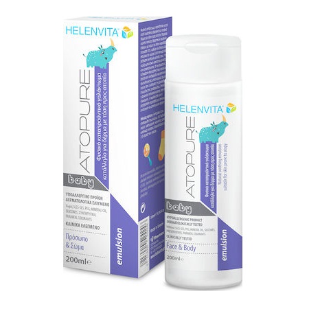 Helenvita Atopure Baby Emulsion Face & Body 200ml