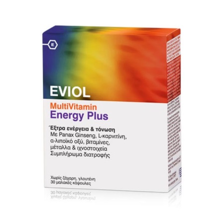 Eviol MultiVitamin Energy Plus 30caps