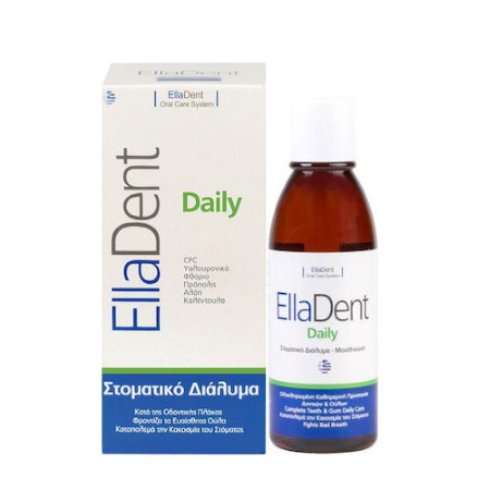 Elladent Daily Στοματικό Διάλυμα για την πρόληψη της ουλίτιδας της τερηδόνας & της κακοσμίας του στόματος 500ml
