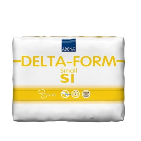 Abena Σλιπ-Πάνα Ακράτειας Ενηλίκων Delta-Form S1 Regular (60cm x 80cm) 20τμχ