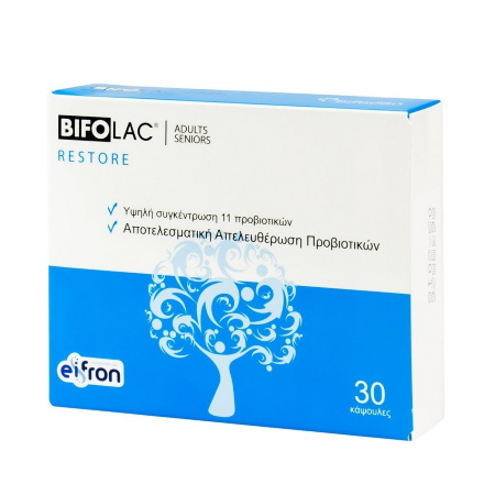 BifoLac Restore Προβιοτικό Σύμπλεγμα 30 Κάψουλες