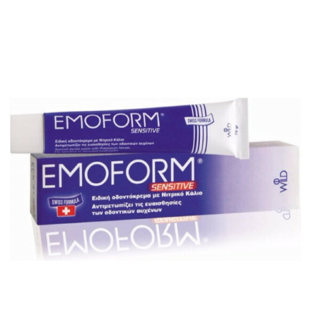 Emoform Sensitive Ειδική Οδοντόκρεμα με Νιτρικό Κάλιο για την Αντιμετώπιση της Ευαισθησίας των Δοντιών 50ml