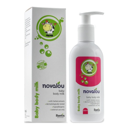 Novalou Βρεφικό Γαλάκτωμα Σώματος 200ml