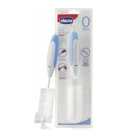 Chicco Βούρτσα Καθαρισμού 2 σε 1 για Μπιμπερό & Θηλές 1τμχ
