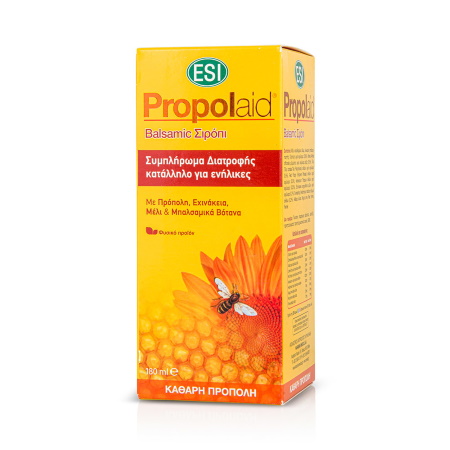 Esi Propolaid Balsamic Σιρόπι με Πρόπολη Εχινάκεια Μέλι & Μπαλσαμικά Βότανα για το Κρυολόγημα 180ml