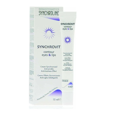 Synchroline Synchrovit Eyes & Lips Αντιρυτιδική και Ενυδατική Κρέμα για Μάτια & Χείλη 15ml