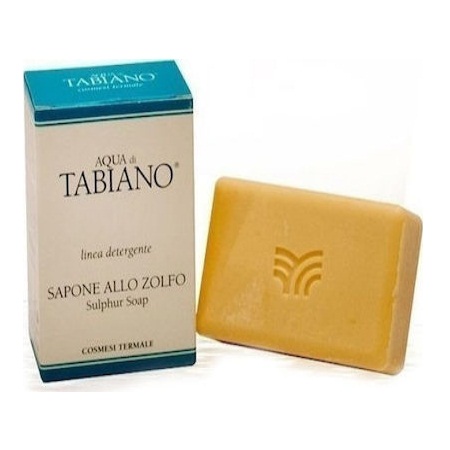 Tabiano Zolfo Cleansing Bar Θειούχο Σαπούνι 100gr