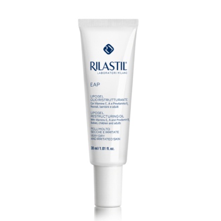 Rilastil Eap Lipogel Restructuring Oil Λάδι Ανάπλασης για Σκασίματα Εξανθήματα Ξηρότητα 30ml