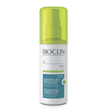 Bioclin Deo 24h Vapo Spray Fragrance Free Αποσμητικό Spray για Κανονική Εφίδρωση 100ml