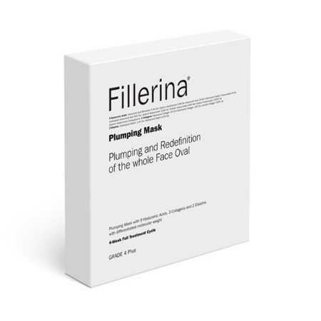 Fillerina Plumping Mask Grade 4 Μάσκα Αναπλήρωσης και Επανόρθωσης 4x25ml