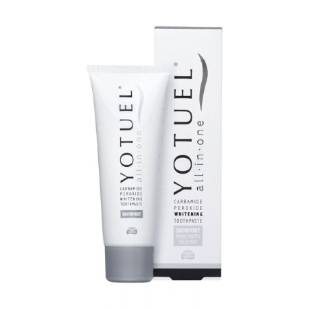 Yotuel All In One Snowmint Λευκαντική Οδοντόκρεμα 75ml
