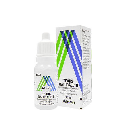 Tears Naturale II Med Οφθαλμικό Διάλυμα 15ml