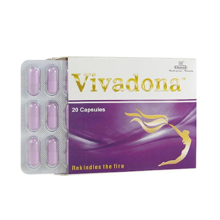 Charak Vivadona Συμπλήρωμα Για Τη Γυναικεία Λίμπιντο 20 κάψουλες
