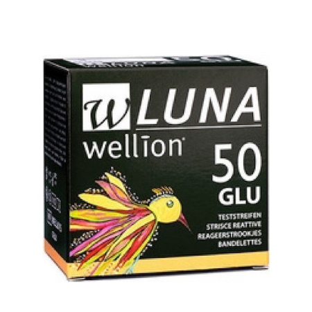 Wellion Luna Ταινίες Μέτρησης Σακχάρου 50 τεμάχια