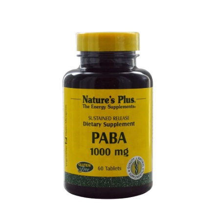 Natures Plus Paba 1000mg 60 ταμπλέτες