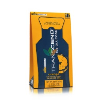 Transcend 15g Ζελέ Γλυκόζης 3 X 31 Gr Πορτοκάλι