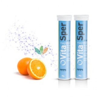 VitaSper Magnesium για τη Σωστή Λειτουργία Μυών & Νεύρων 20 αναβράζοντα δισκία ΔΩΡΟ 1+1
