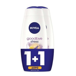 Nivea Goodbye Stress Αφρόλουτρο 750ml 1+1 ΔΩΡΟ
