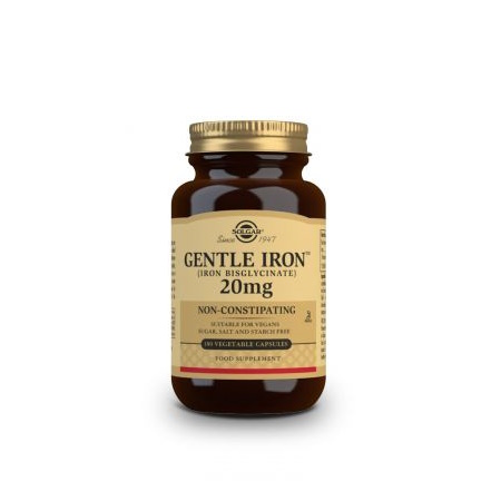 Solgar Gentle Iron 20mg 180 φυτικές κάψουλες