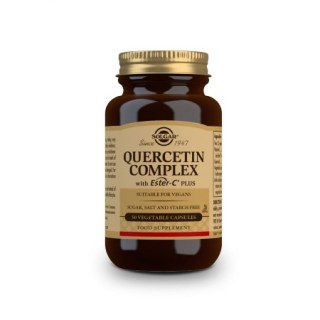 Solgar Quercetin Complex Συμπλήρωμα διατροφής για αλλεργίες 50 φυτικές κάψουλες