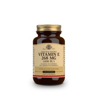 Solgar Vitamin E Natural 400 IU Συμπλήρωμα διατροφής με Βιταμίνες E 100 μαλακές κάψουλες