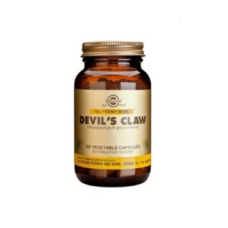 Solgar Devils Claw Συμπλήρωμα διατροφής για τις φλεγμονές των αρθρώσεων 100 φυτικές κάψουλες