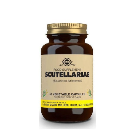 Solgar Scutellariae Αντιφλεγμονώδες Αντιαλλεργικό 50 κάψουλες