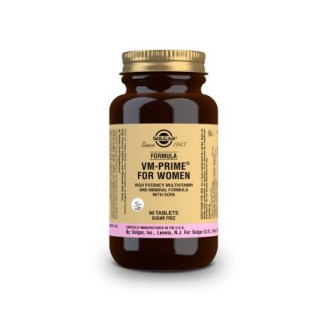 Solgar Formula VM-Prime for Women Πολυβιταμινούχο συμπλήρωμα διατροφής για γυναίκες στην εμμηνόπαυση 90 ταμπλέτες