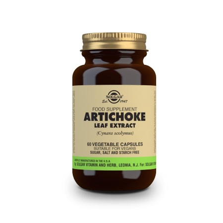 Solgar Artichoke Leaf Extract Συμπλήρωμα Διατροφής με Αγκινάρα 60 φυτικές κάψουλες