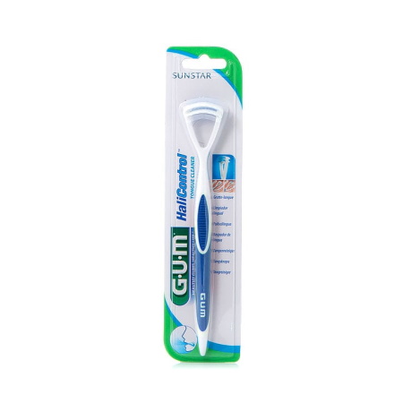 Gum HaliControl (760) Καθαριστής Γλώσσας Διπλής Δράσης για Καθαρή Αναπνοή 1 τεμάχιο