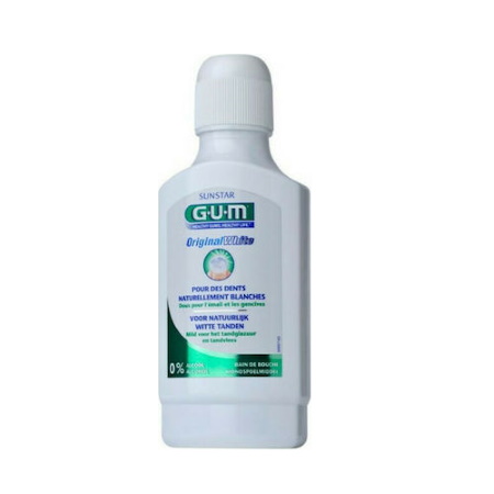 Gum 1747 Original White 0% Alcohol Στοματικό Διάλυμα για την Αποκατάσταση της Φυσικής Λευκότητας των Δοντιών 300ml