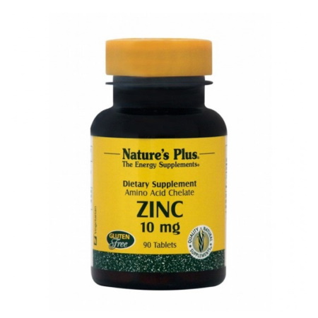 Natures Plus Zinc 10mg Συμπλήρωμα με Ψευδάργυρο 90 ταμπλέτες