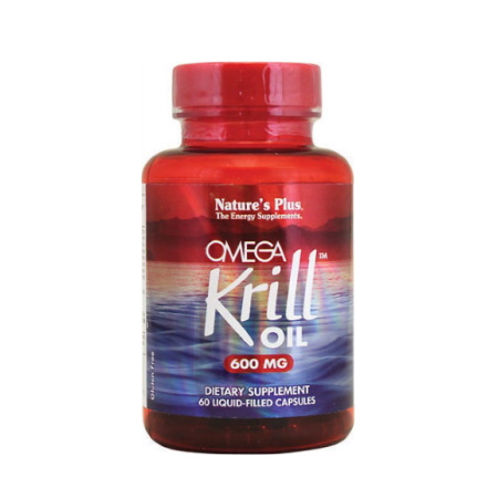 Natures Plus Omega Krill Oil 600mg 60 φυτικές κάψουλες