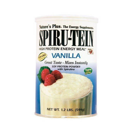 Natures Plus SpiruTein Vanilia Υποκατάστατο Γεύματος 1.05lb 544gr