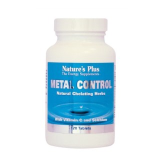 Natures Plus Control Metal Συμπλήρωμα Διατροφής 120 ταμπλέτες