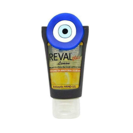 Intermed Reval Plus Antiseptic Hand Gel Lemon & Θήκη Μάτι 30ml