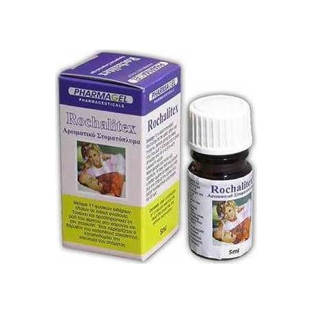Pharmagel Rochalitex Drops Συμπλήρωμα Διατροφής Κατά του Ροχαλητού 5ml