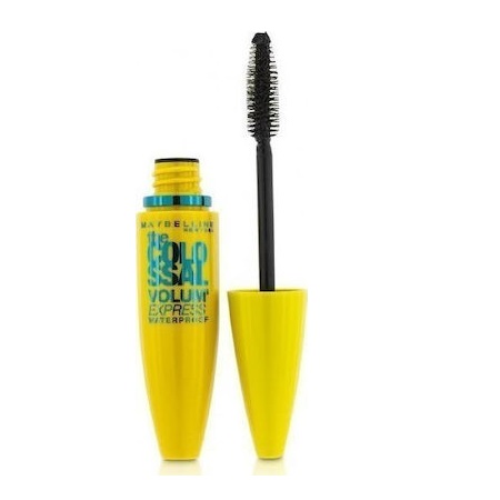 Maybelline Volum Express Colossal Black Waterproof Mascara Αδιάβροχη Μάσκαρα Μαύρη 10ml