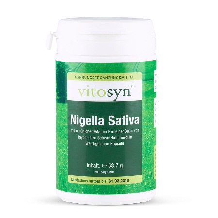 Metapharm Vitosyn Nigella Sativa Συμπλήρωμα Διατροφής για το Ανοσοποιητικό και το Αναπνευστικό Σύστημα 90 Κάψουλες