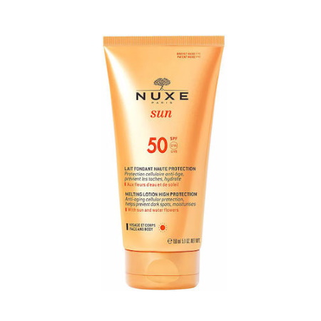Nuxe Sun Αντιηλιακή Λοσιόν Προσώπου & Σώματος SPF50 150ml