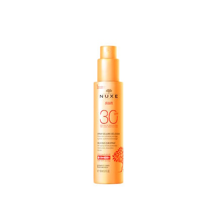 Nuxe Delicious Αντηλιακή Λοσιόν Προσώπου και Σώματος SPF30 σε Spray 150ml